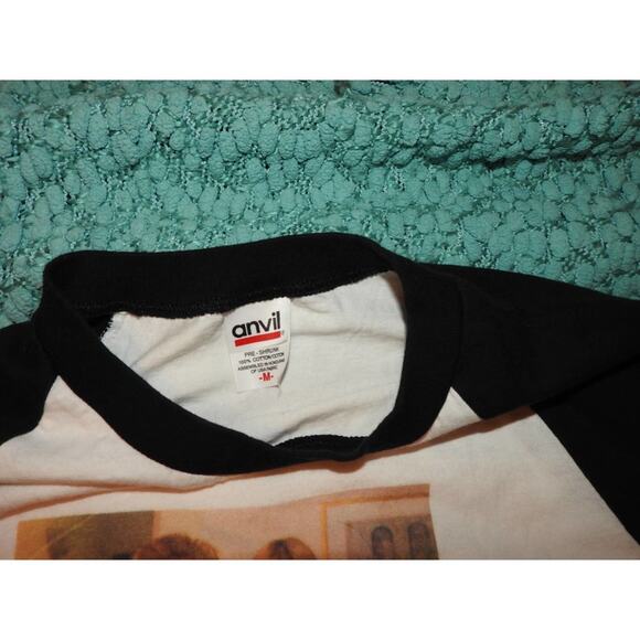 80s-90s VINTAGE THE RUNAWAYS JOAN JETT RAGLAN BASEBALL BAND TEE CONCERT TEE M - Picture 7 of 10